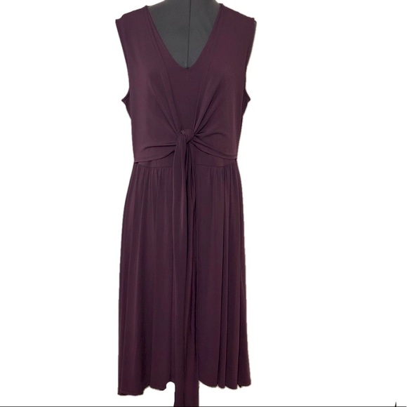 Noir NWOT Women Sleeveless Knot / layered dress L